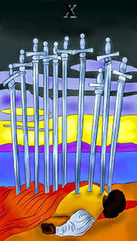 Ten of Swords