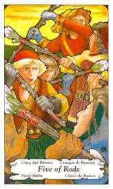 Five of Wands