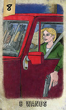 Eight of Wands