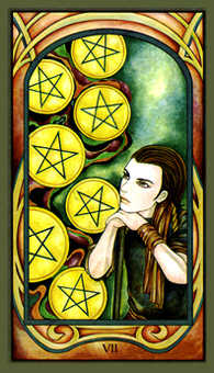 Seven of Pentacles (Coins)