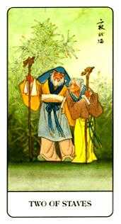 Two of Staves (Wands)