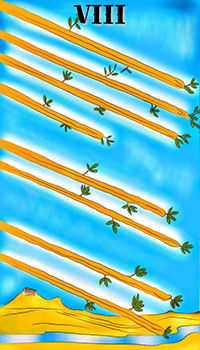 Eight of Wands