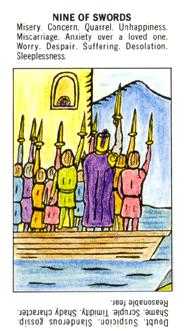 Nine of Swords
