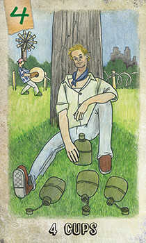 Four of Cups