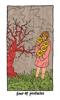 Four of Pentacles (Coins)