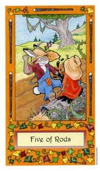 Five of Wands