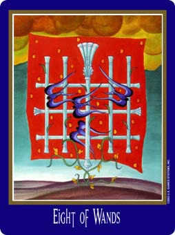 Eight of Wands