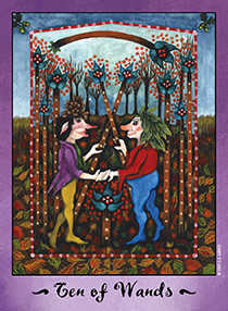 Ten of Wands