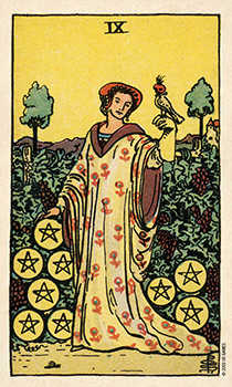 Nine of Coins