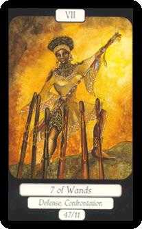 Seven of Wands