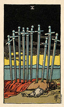 Ten of Swords
