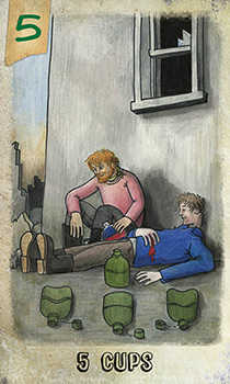 Five of Cups