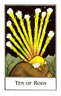 Ten of Rods (Wands)