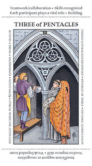 Three of Pentacles (Coins)