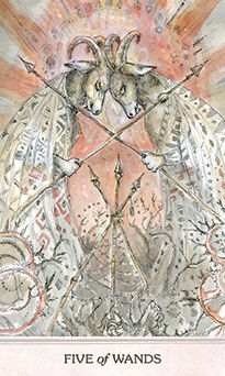 Five of Wands