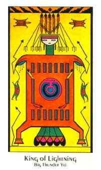 King of Lightening (Wands)