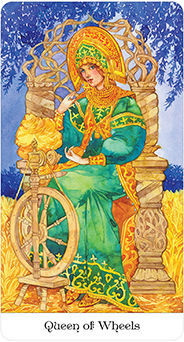 Queen of Wheels (Coins)