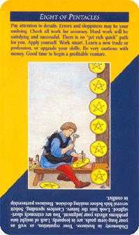 Eight of Pentacles (Coins)