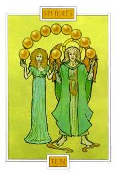 Ten of Spheres (Coins)