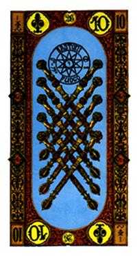 Ten of Wands
