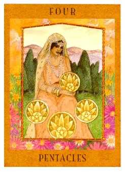 Four of Pentacles (Coins)