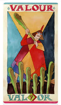 Seven of Wands