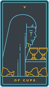 Five of Cups