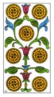 Seven of Pentacles (Coins)