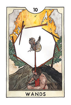 Ten of Wands