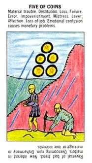 Five of Coins