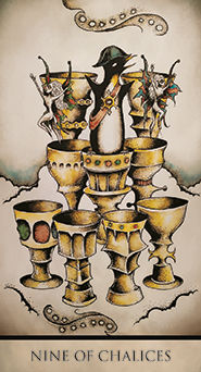 Nine of Chalices (Cups)
