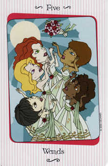 Five of Wands