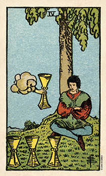 Four of Cups