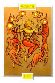 Five of Wands