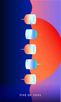 Five of Cups