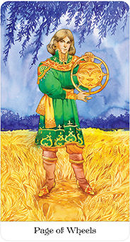 Page of Wheels (Coins)