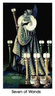 Seven of Wands