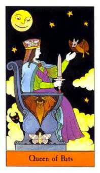 Queen of Bats (Swords)