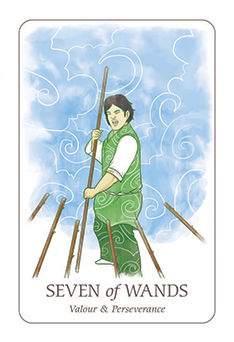 Seven of Wands