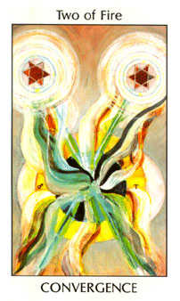 Two of Fire (Wands)