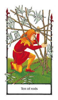 Ten of Rods (Wands)