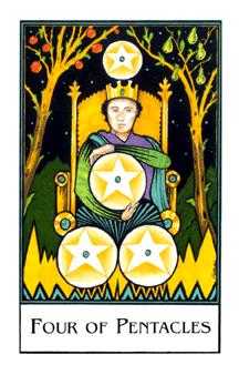 Four of Pentacles (Coins)
