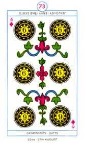 Six of Diamonds (Coins)