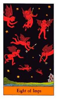 Eight of Imps (Wands)