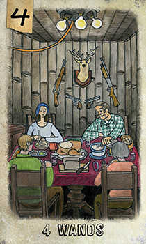 Four of Wands