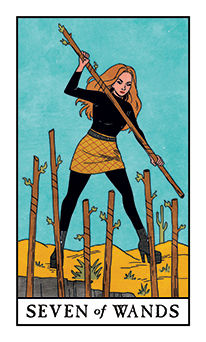 Seven of Wands