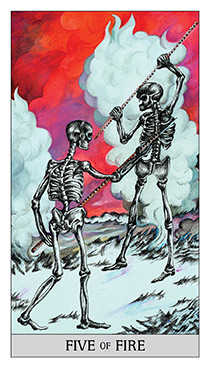 Five of Wands
