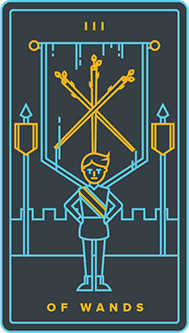 Three of Wands