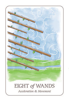 Eight of Wands