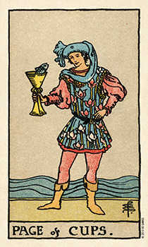 Page of Cups